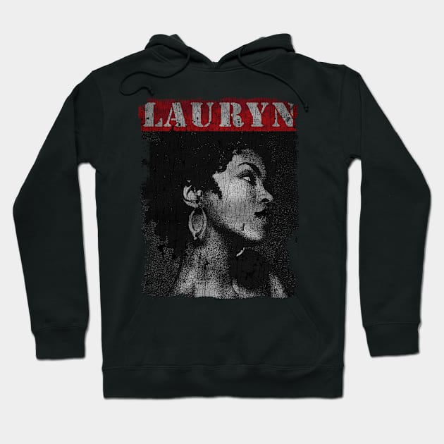 TEXTURE ART - Lauryn Hill Queen Hoodie by ZiziVintage